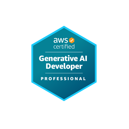 AWS GenAI Developer AIP-C01 certification badge
