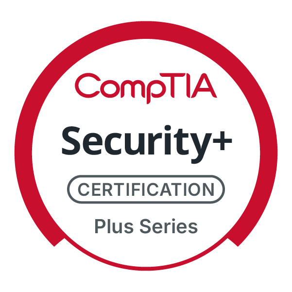 CompTIA Security+ (SY0-701) badge